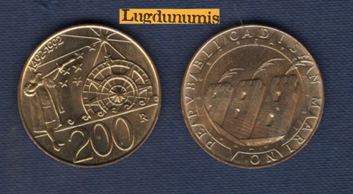 Saint marin 200 lire - saint-marin,
